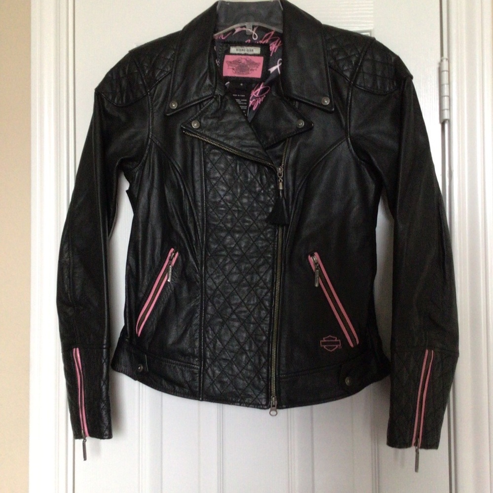 Harley Davidson women’s leather jacket